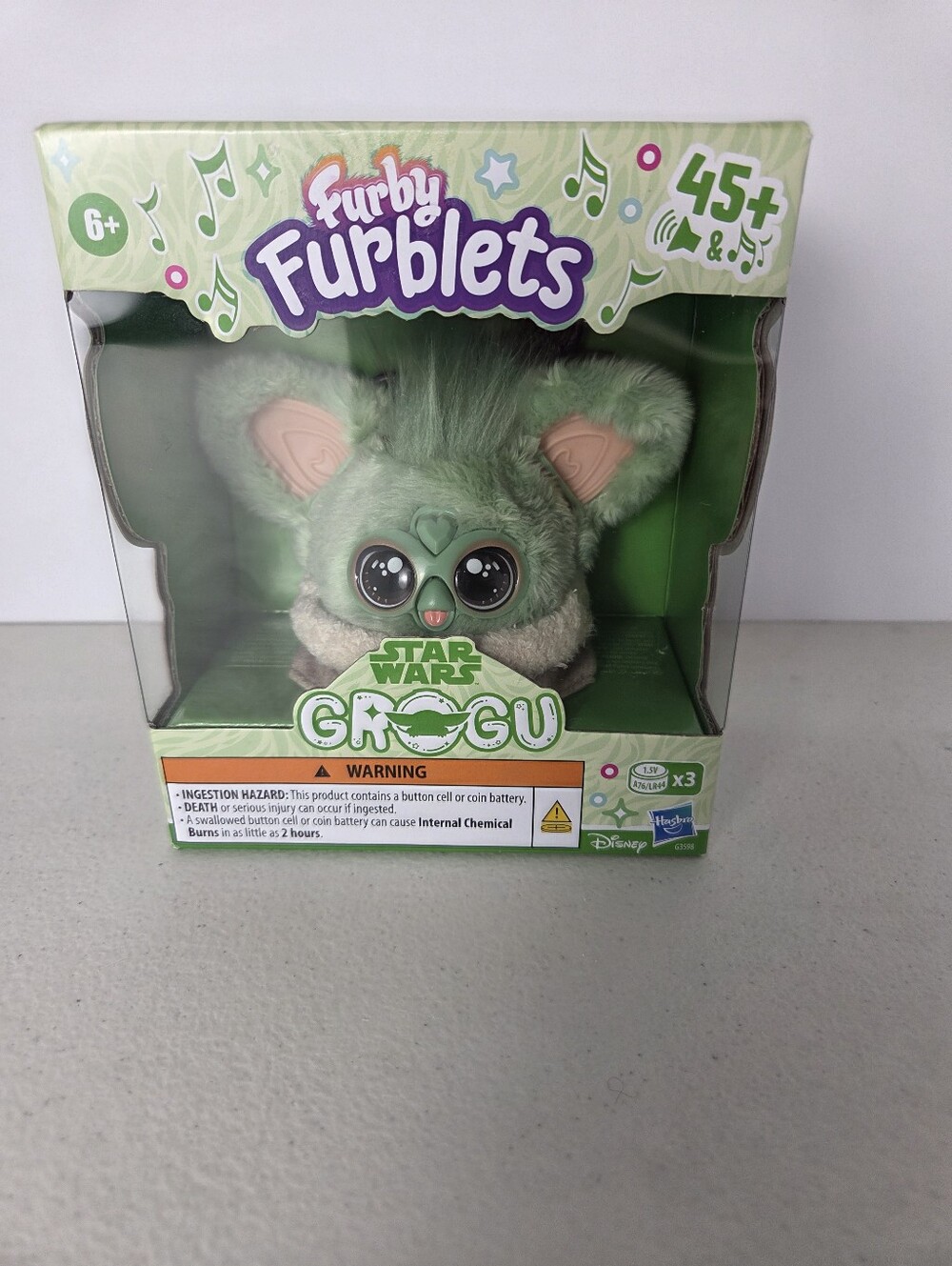 Furby Furblets Star Wars Grogu Electronic Plush Officially Licensed Toy